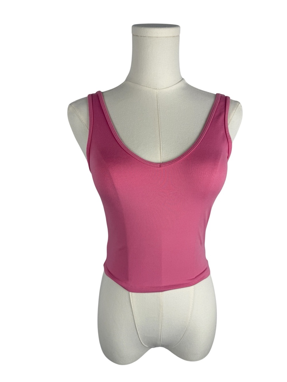 Hollister Bright Pink Scoop Neck Tank
